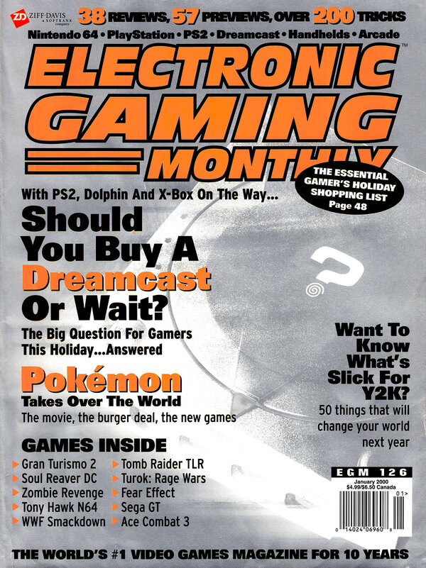 Electronic Gaming Monthly Issue 126 (January 2000) cover